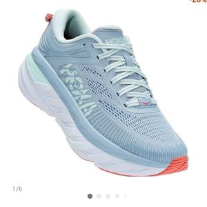 HOKA bondi wide running shoe